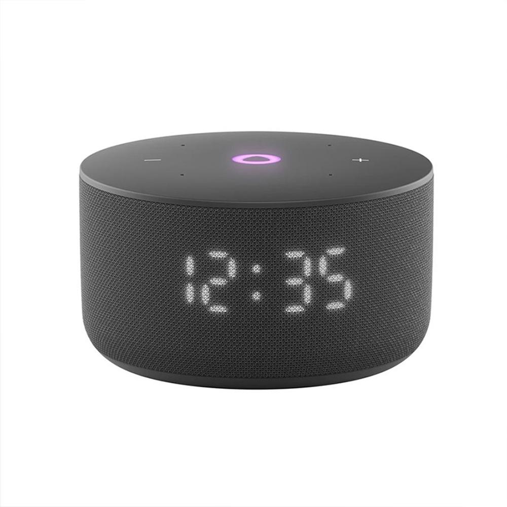 Akylly kolonka Yandex stansiýa mini 3 Alisa bilen YandexGPT-de, gara reňkli