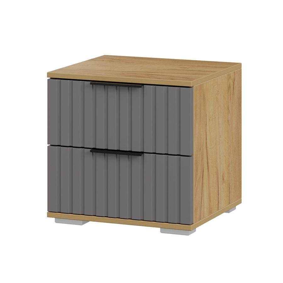 Krowat üçin komot Hilton Antrasit, 2 çekmeli