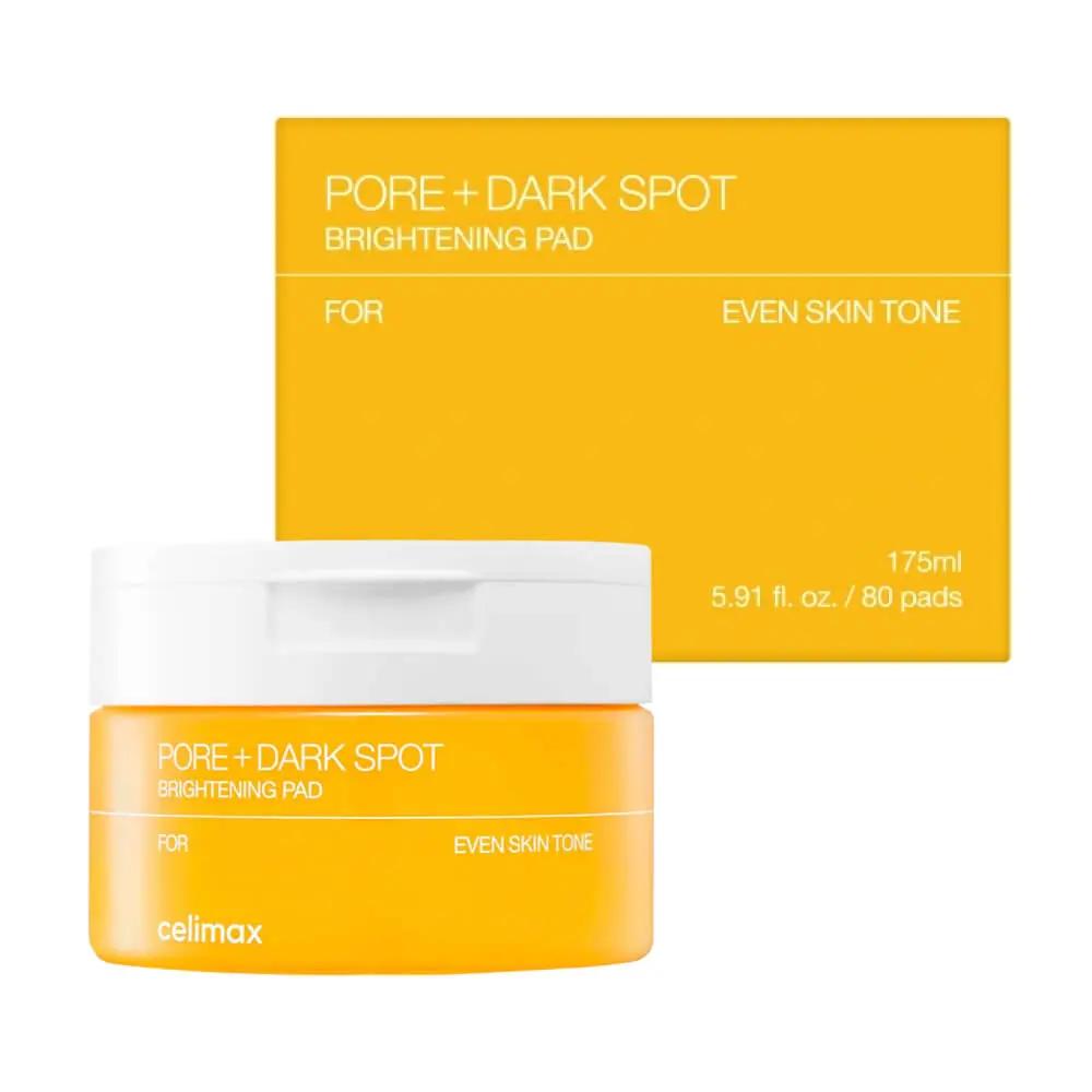 Celimax düwürtük yzly we ýakally ýüzler üçin toner ped Niacinamide 5% 100 ml 40 pads (ORIGINAL)