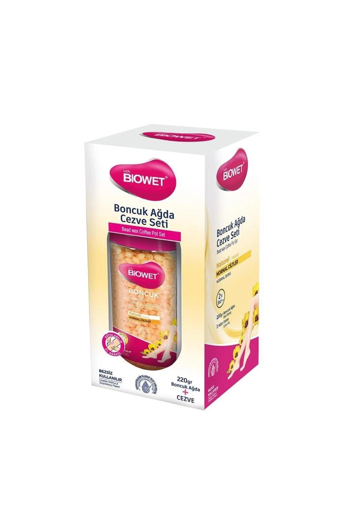 BIOWET Lady öý şertlerinde ulanmak üçin pudraly mum toplumy (Cevze Seti), Rozowy