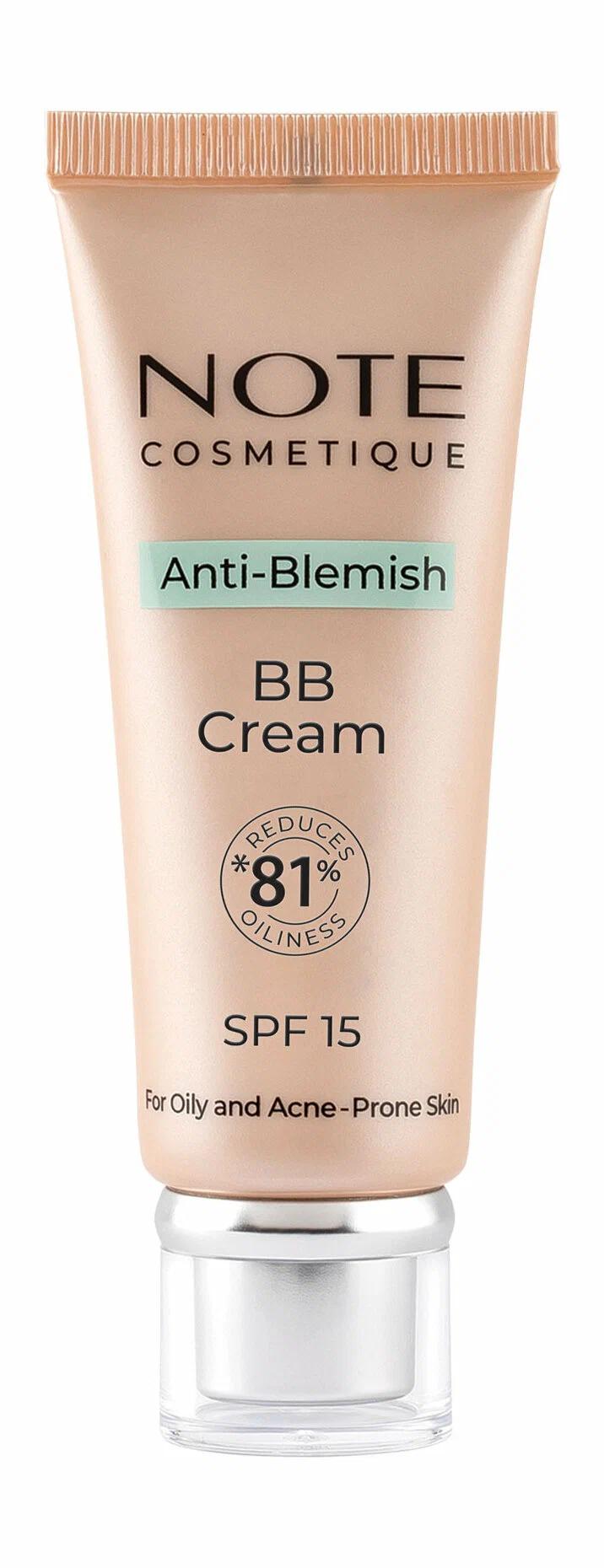 Ýüz üçin BB-krem NOTE BB CREAM ANTI BLEMISH 30 ML № 04