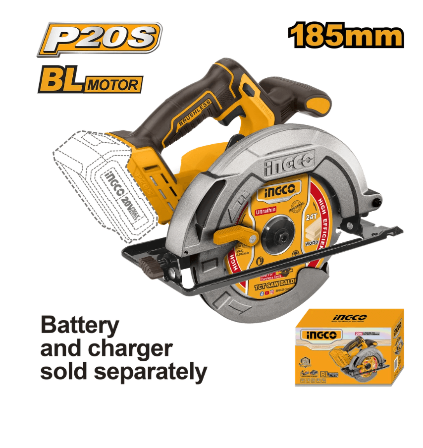 Aýlawly byçgy akkumulýatorly INGCO CSLI1851