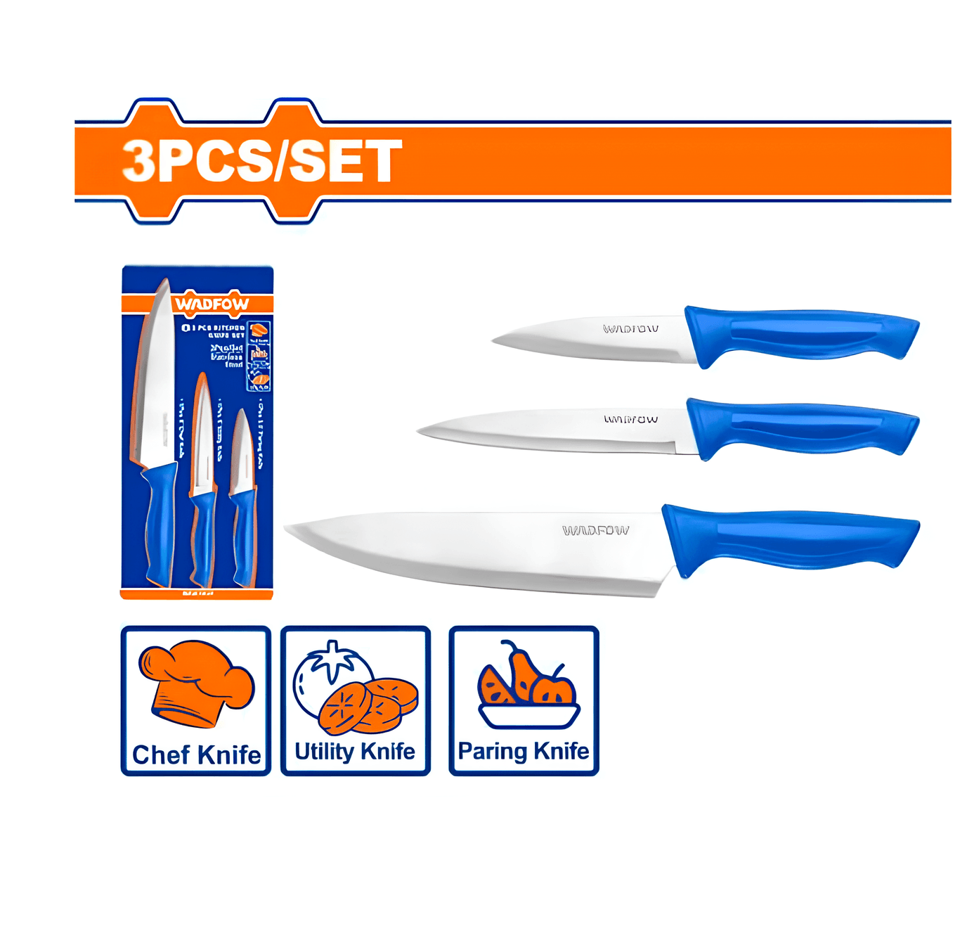 Pyçak nabor 3 sany WKK1K31