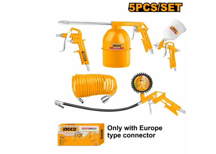 Набор пневмоинструментов 5шт AKT0053