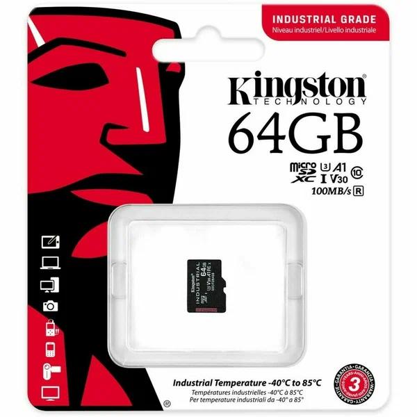 MicroSD 64GB Kingston ýat kartasy