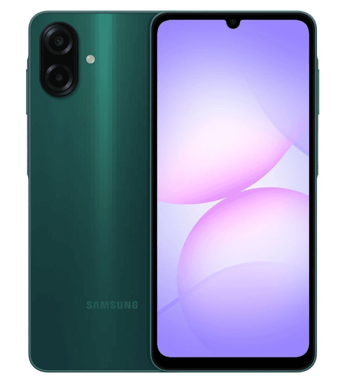 Смартфон Samsung Galaxy A07 6/128 ГБ, зелёный