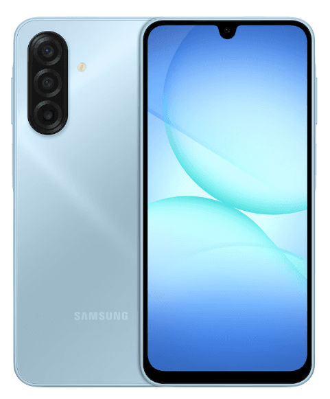 Смартфон Samsung Galaxy A17 4/128 ГБ, голубой 