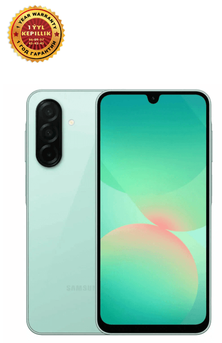 Smartfon Samsung Galaxy A26 8/256 GB, açyk ýaşyl 