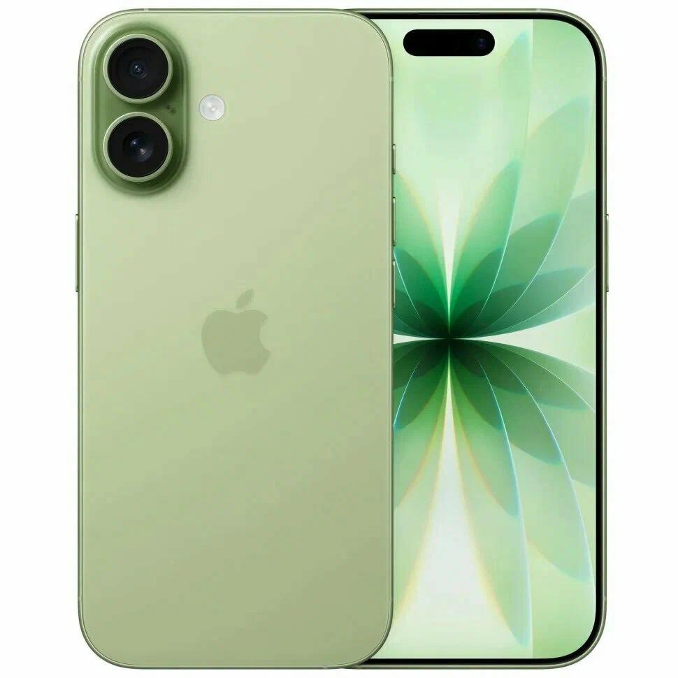 Смартфон Apple iPhone 17 256 ГБ (1 SIM), зелёный (Active) 