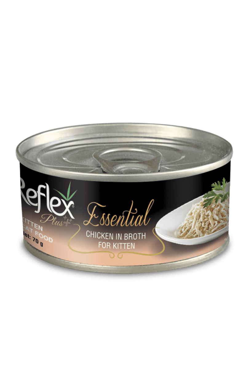 Pişikler üçin çygly iýmit Pişikler üçin konserwirlenen iýmit 70 gr çorbada towuk bilen zerur