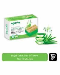 AGARTA loffa süpürgeli (owkalama edýän) aloe weraly sabyn (125 gr)