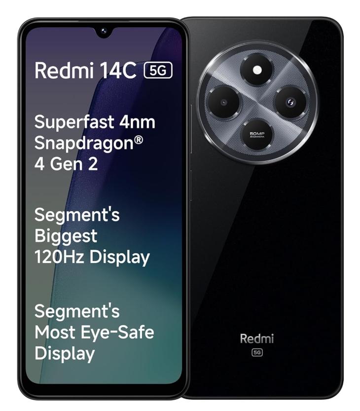 Смартфон Xiaomi Redmi 14C 4/128ГБ, черный