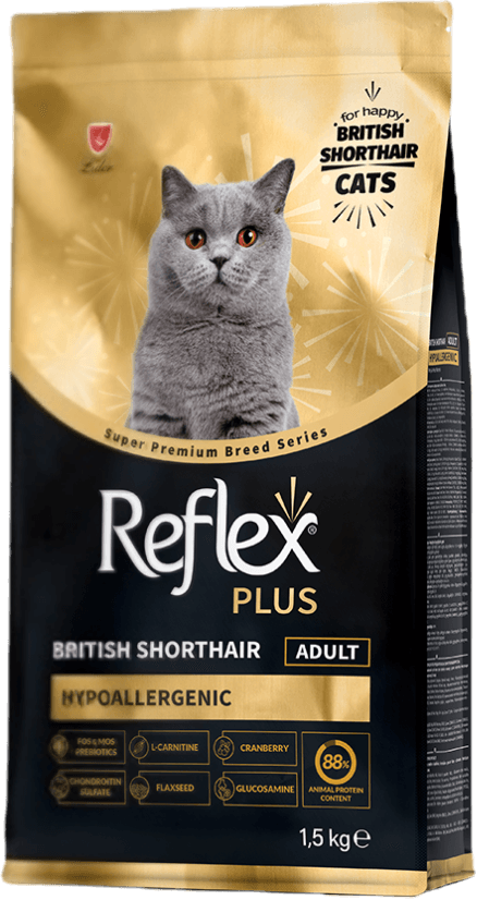 Reflex plus gold gury korm uly britanskiy  pisik uçin 1.5kg