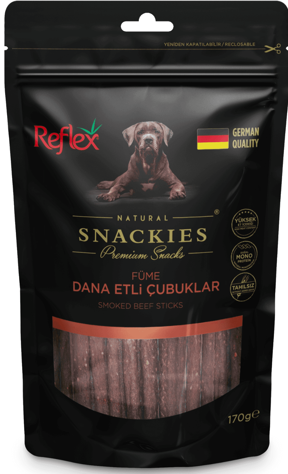 Reflex snackies lakomstwa it uçin dana etli 170gr 