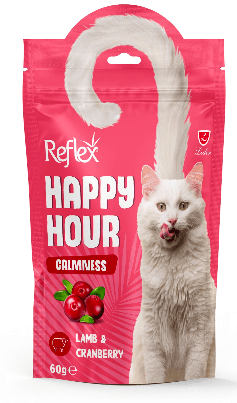 Reflex happy hour lakomstwa pisik uçin ýaňkylyk guzy bile 60gr