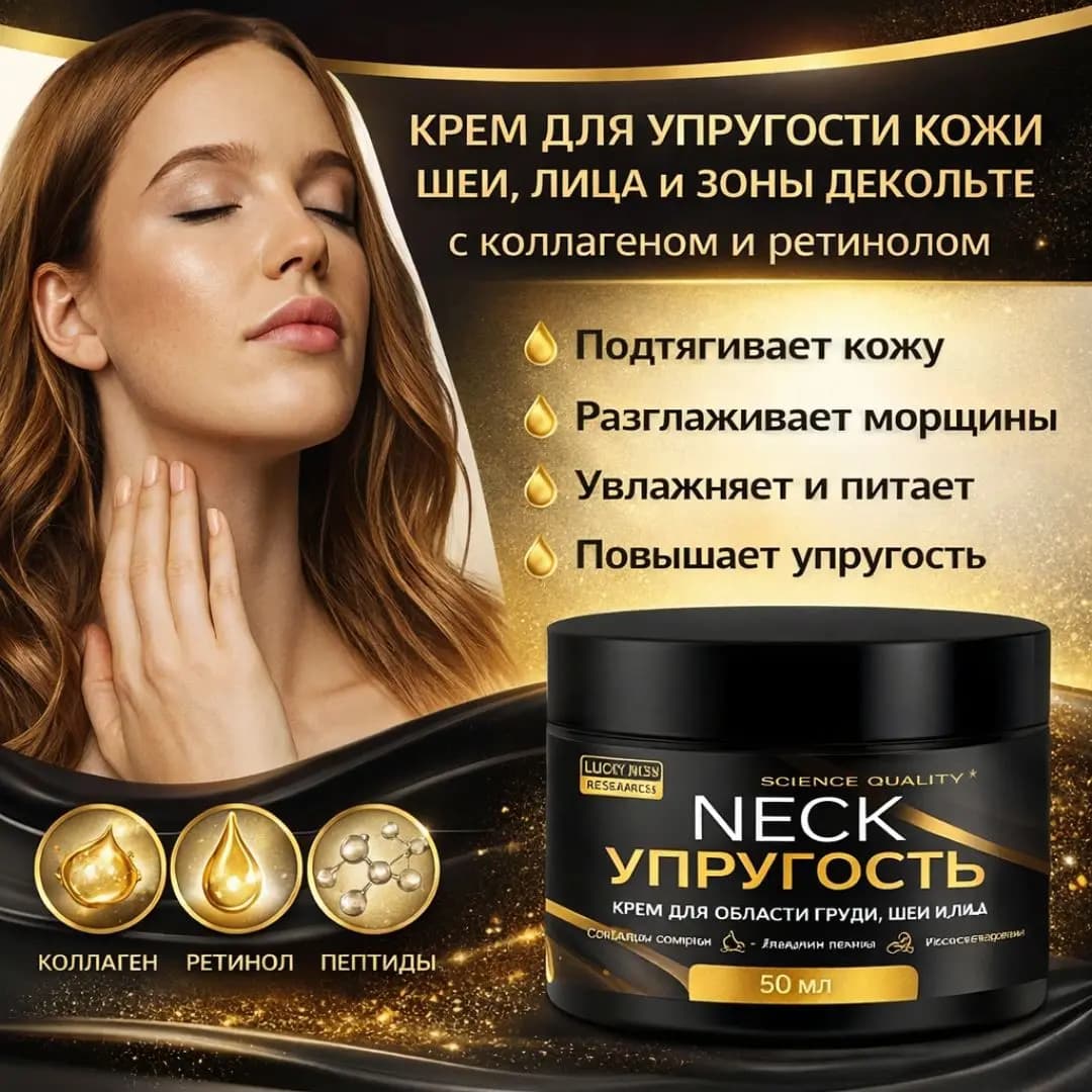 Крем для Упругости кожи шеи, лица и зоны декольте, Neck Firming Chest ,50 мл