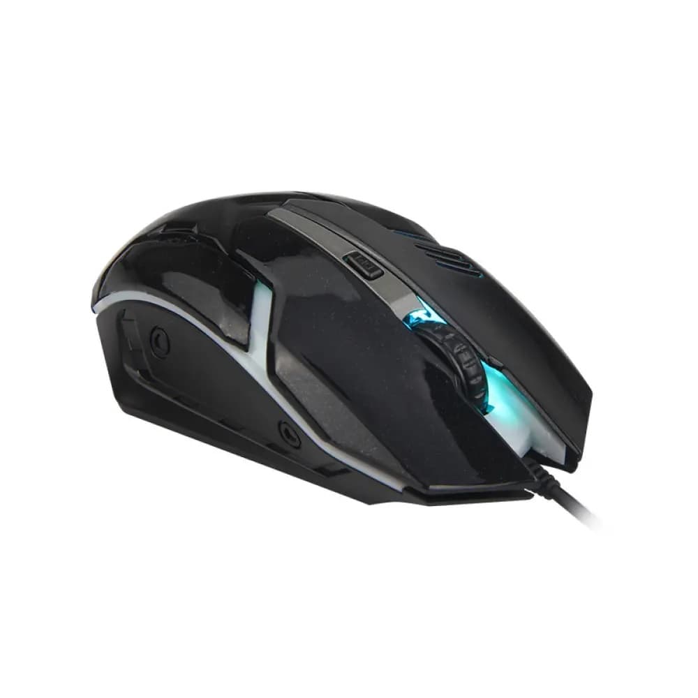 Мышь игровая компьютерная MEETION MT-M371 Black c RGB подсветкой