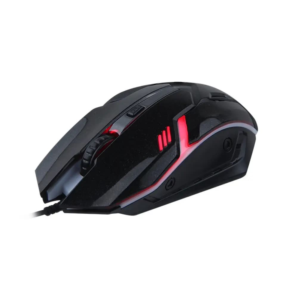 Мышь игровая компьютерная MEETION MT-M371 Black c RGB подсветкой