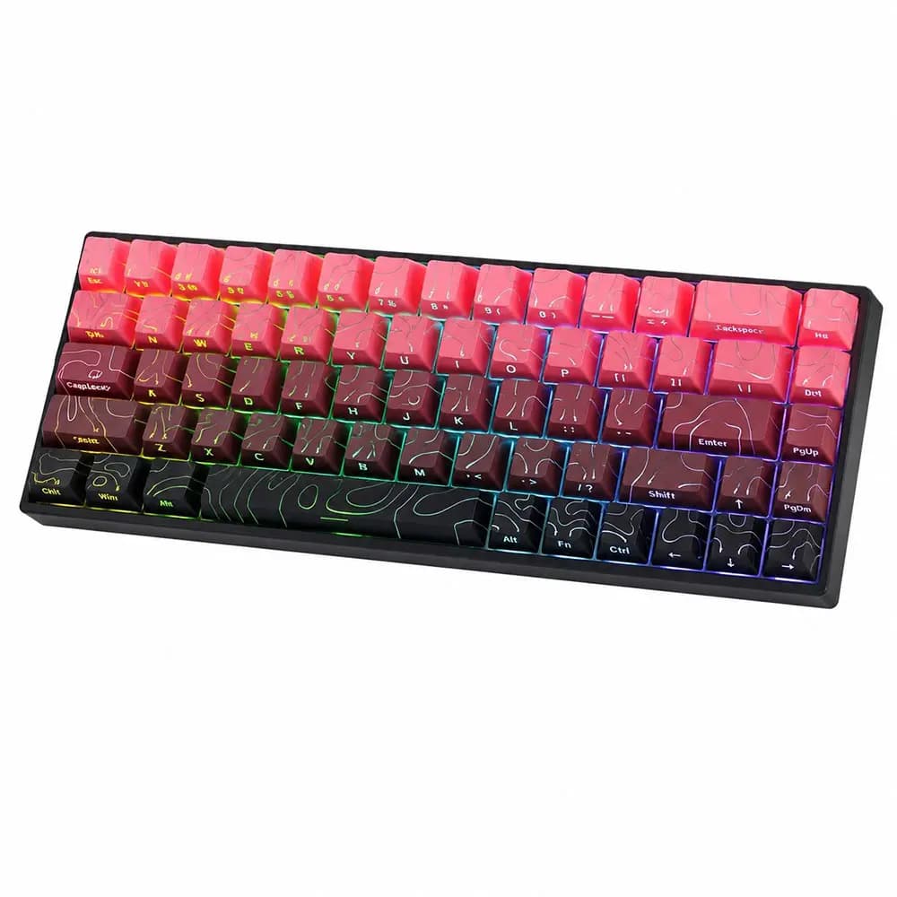 AULA Hero 68HE Red and Black Gradient - Игровая клавиатура с магнитными свитчами