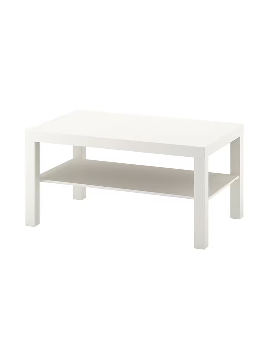 Журнальный столик IKEA Lack белый, 90x55 см