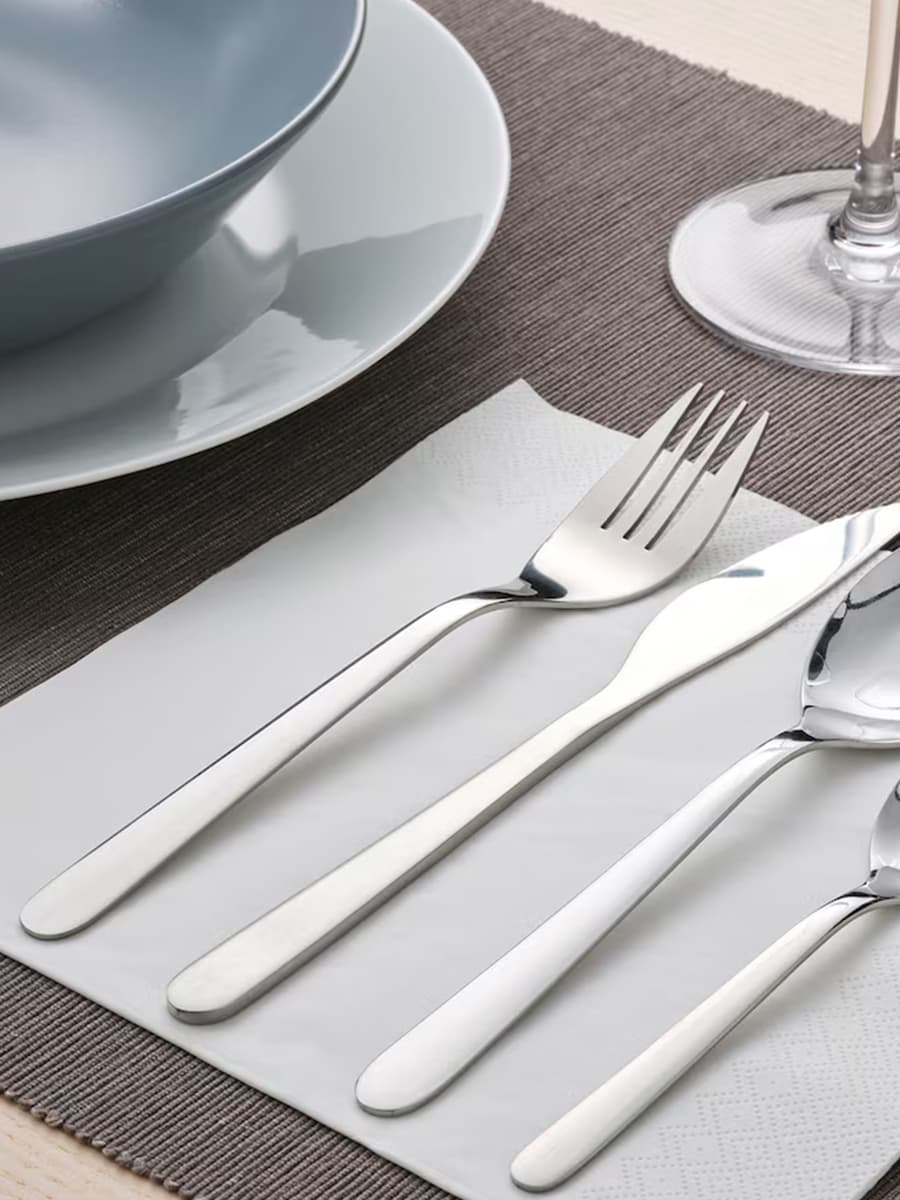 Вилка IKEA FÖRNUFT нержавеющая сталь 4шт