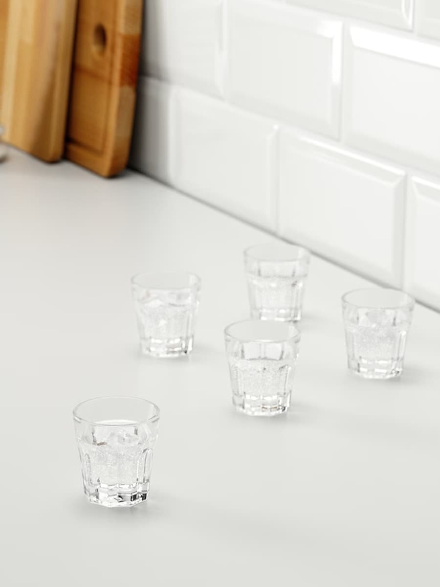 Рюмка IKEA POKAL прозрачное стекло 5 cl