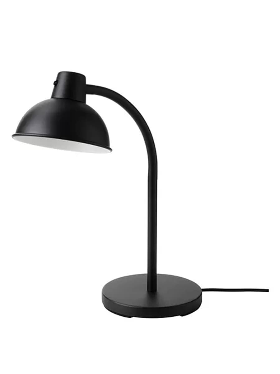 Рабочая лампа IKEA SKURUP черная