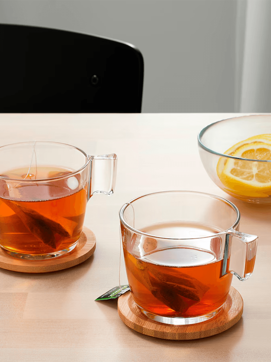 Подстаканник IKEA FÖRSEGLA бамбук 9 см