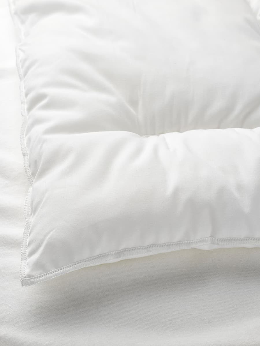 Подушка для детской кроватки IKEA LEN белая 35х55 см