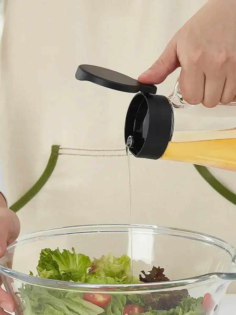IKEA CELEBRERA бутылка для масла/уксуса, стеклянная