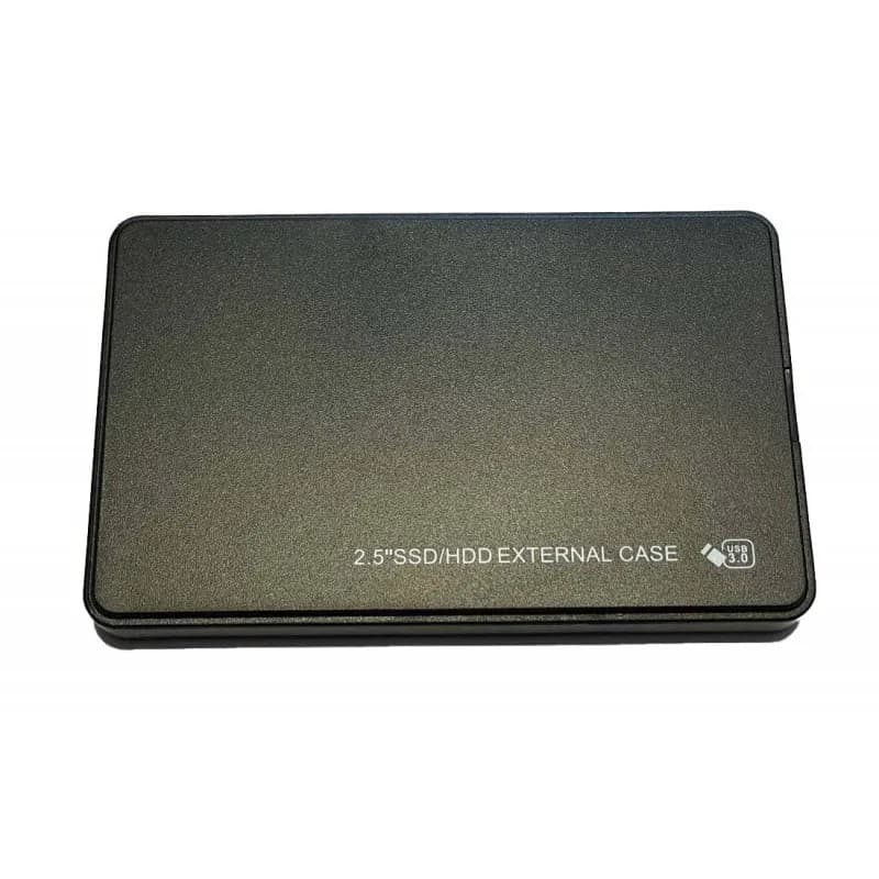 Внешний корпус для жёсткого диска 2.5" SATA — USB 2.0/3.0.  (Черный).