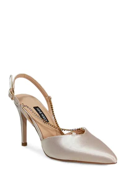NINE WEST СЛИНГБЭК Женс. GABAY 2FX Бежевый