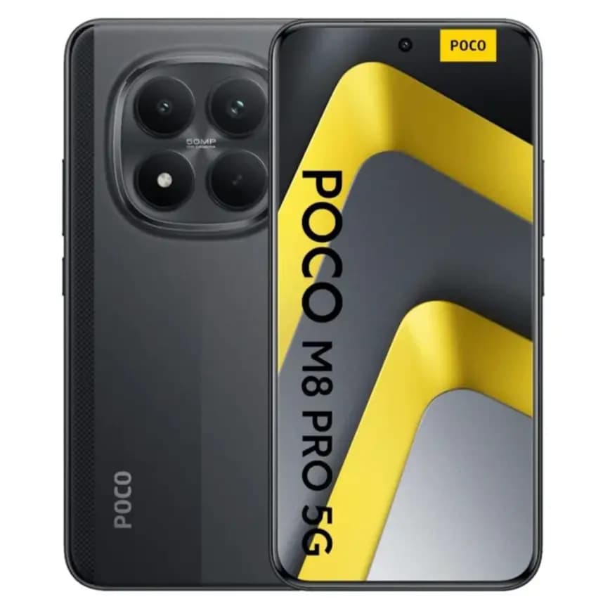Смартфон Xiaomi Poco M8 Pro 5G 8/256 GB, Black (Logo)