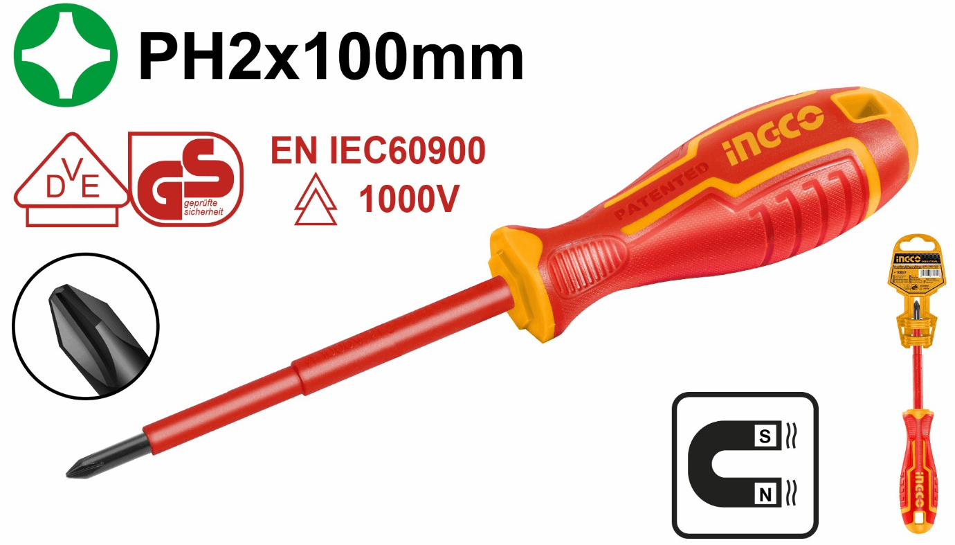 Oтвертка диэлектрическая HISD81PH2100