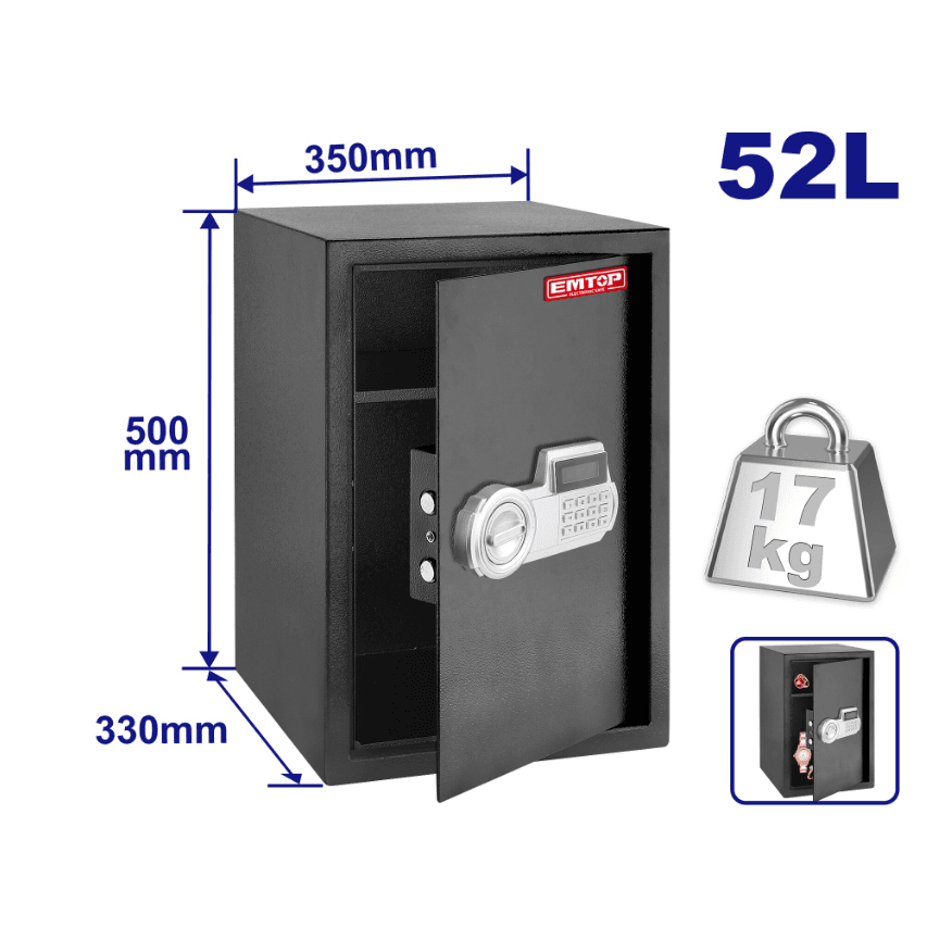 Электронный сейф EMTOP EESF5003