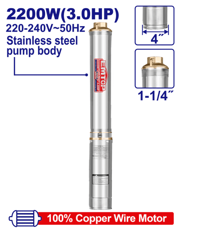 Скважинный насос Emtop EWPPD22001