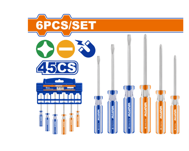 Набор отверток 45Cs 6 шт.  WSS3206