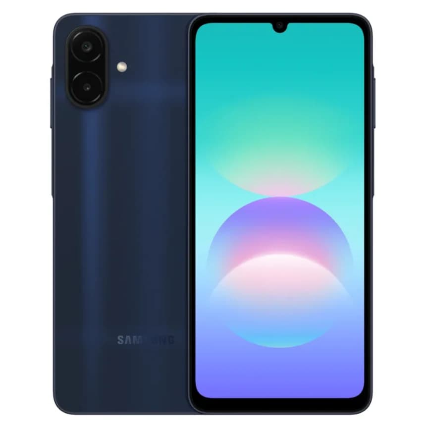 Смартфон Samsung Galaxy A08 6/128 GB Dark Blue (Logo)