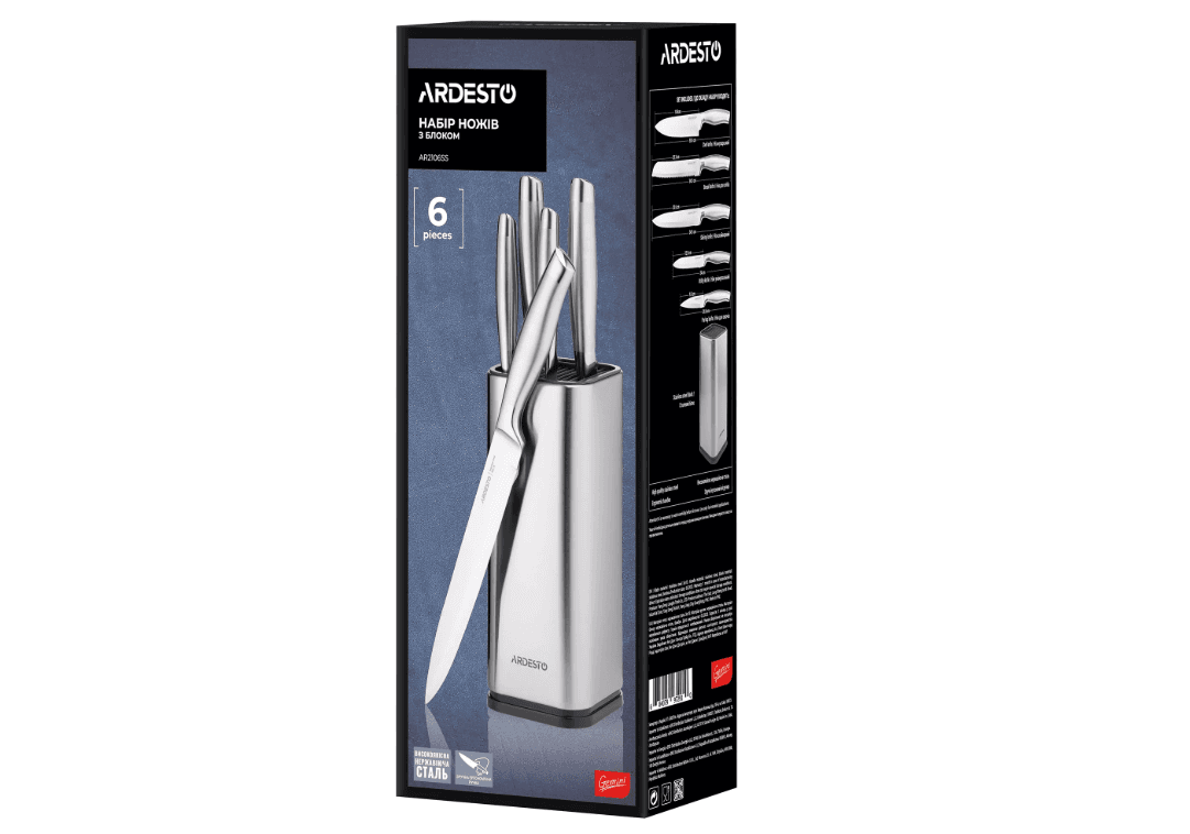 Набор ножей Ardesto AR2106SS
