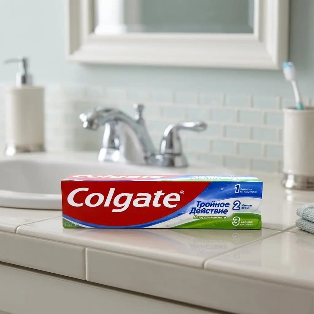 Зубная паста Colgate "Тройное Действие", 73 g