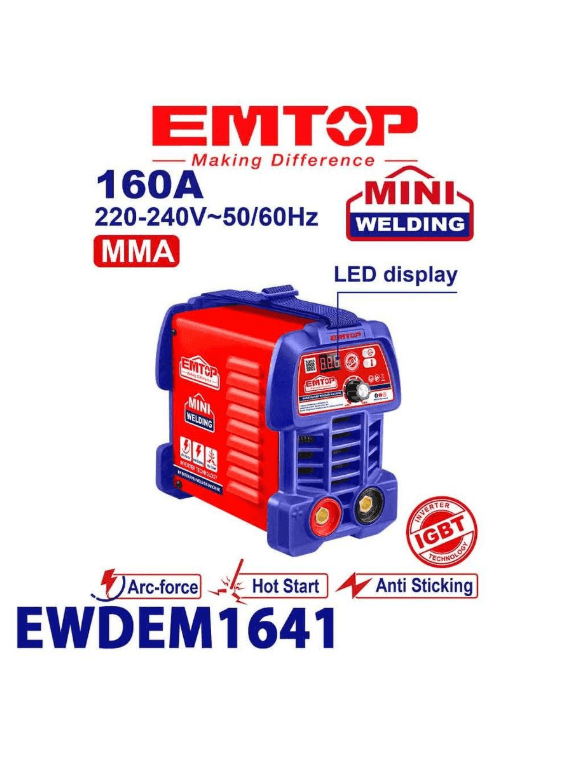 Сварочный аппарат Emtop EWDEM1641
