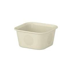 Органайзер IKEA NOJIG пластик/бежевый 10x10x5 см