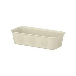 Органайзер IKEA NOJIG пластик/бежевый, 10x20x5 см