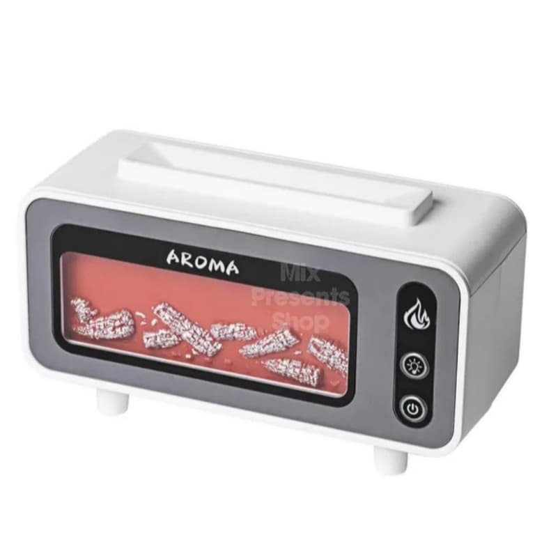 Увлажнитель воздуха Aroma 3D с имитацией камина и ароматизатором