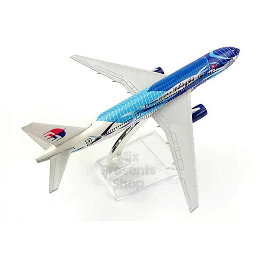 Metal uçar modeli "Malaysia airlines" 16sm
