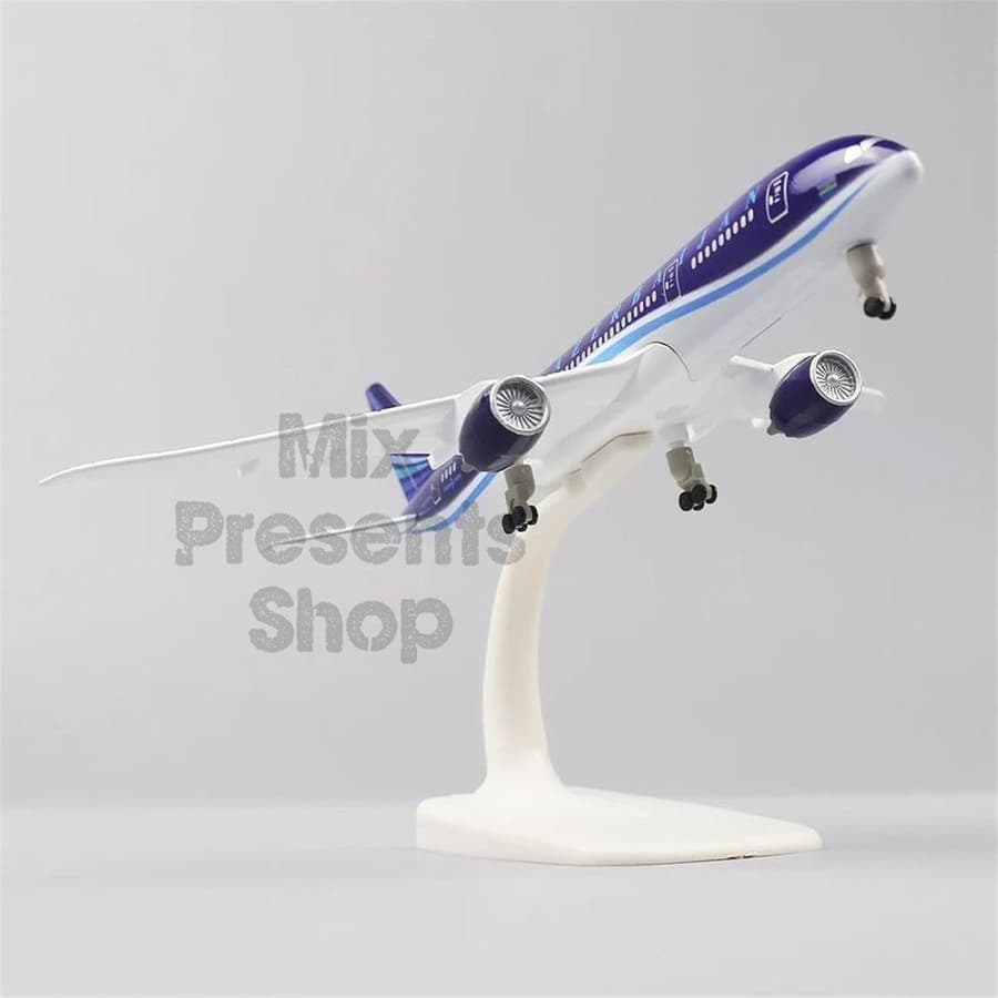 Модель самолёта "Azerbaijan" Boeing-787 "Dreamliner" 20см (металл)