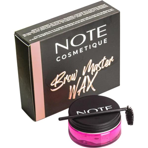 Gaş fiksatory NOTE EYEBROW MASTER WAX 50 ML