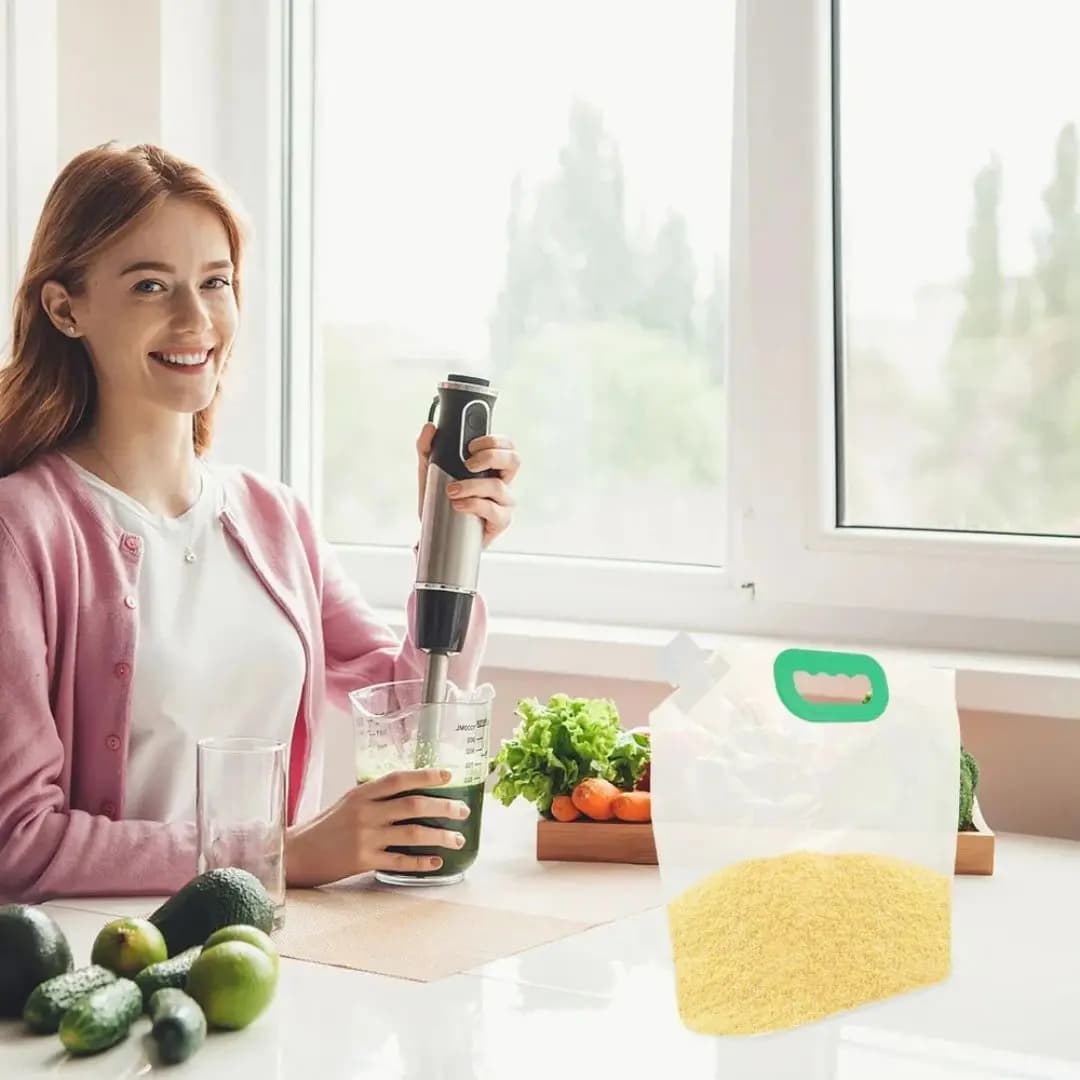 Многоразовые пакеты для хранения круп 28*30см 2,5 литра