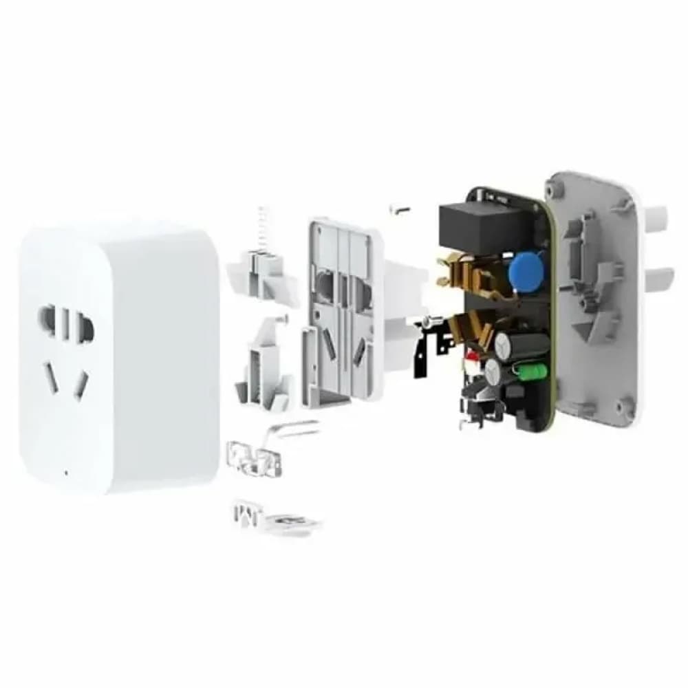 Умная розетка "Xiaomi Mijia Smart Socket 2 Bluetooth Gateway Version ZNCZ07CM"