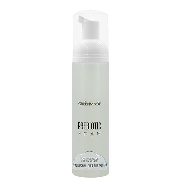 Пенка для умывания PREBIOTIC FOAM гиалуроновое увлажнение, 200 мл